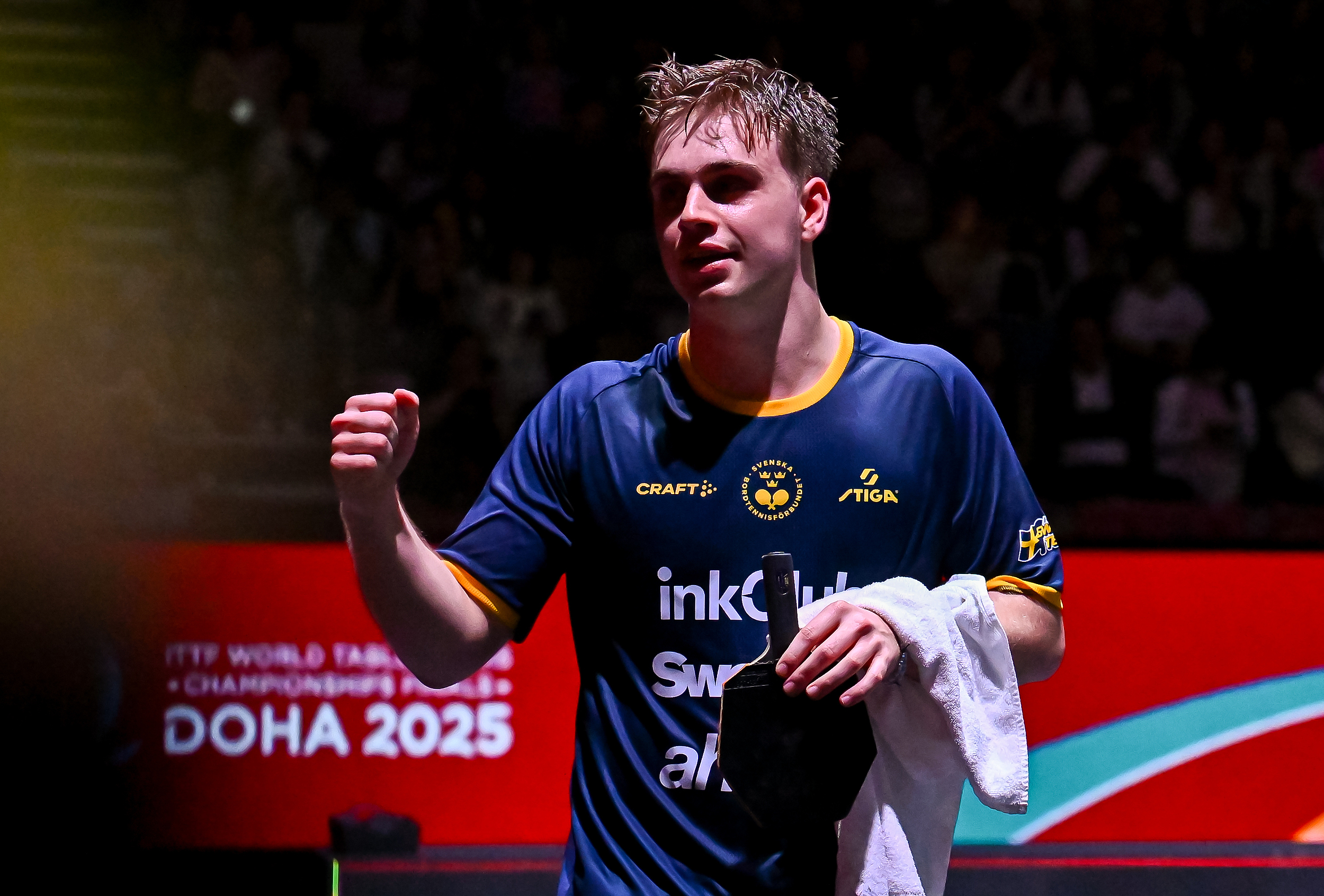 ?多哈世乒赛半决赛：莫雷加德4-2力克户上隼辅，半决赛将对决王楚钦